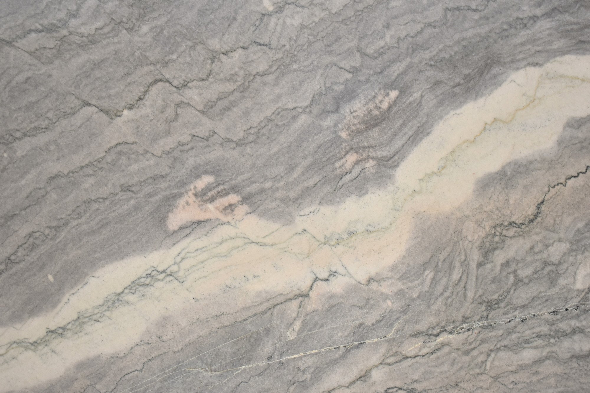 Nuvalato Leather Gray Quartzite